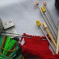 Neues Jahr - neues Hobby:  Stricken für Anfänger