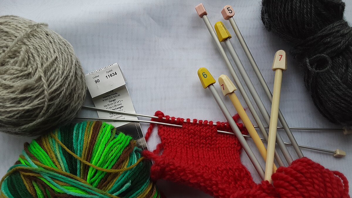 Neues Jahr - neues Hobby:  Stricken für Anfänger